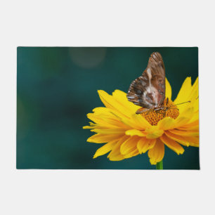 Surreal Fantasy Blume Hund Butterfly Flügel Fußmatte