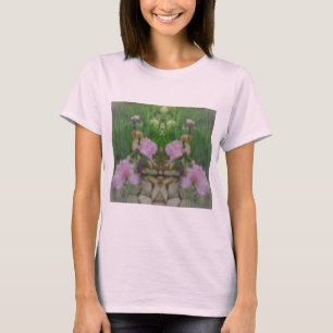 Surreal Fantasy Iris Blumenweg T-Shirt