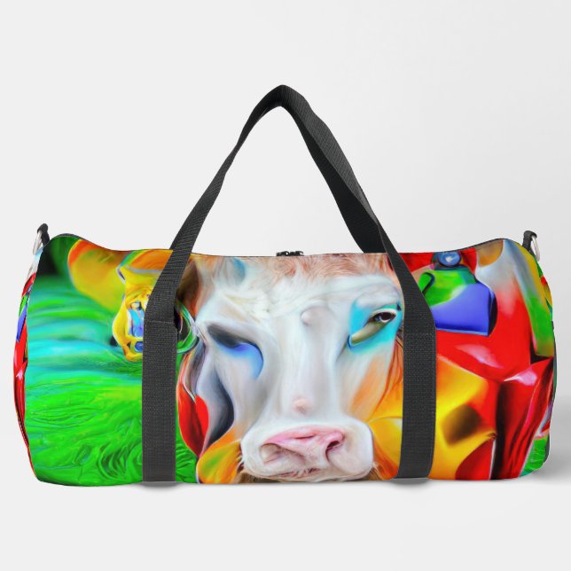 Surreal Farm Art Duffle Bag (Vorderseite)