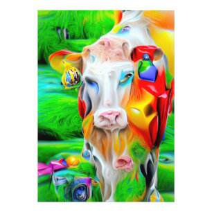 Surreal Farm Art Fotodruck