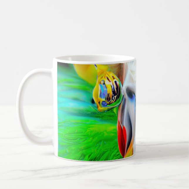 Surreal Farm Art Kaffeetasse (Links)