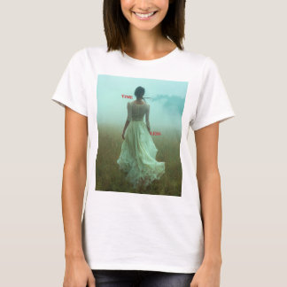 surreal fashion. Bride walking in the field T-Shirt