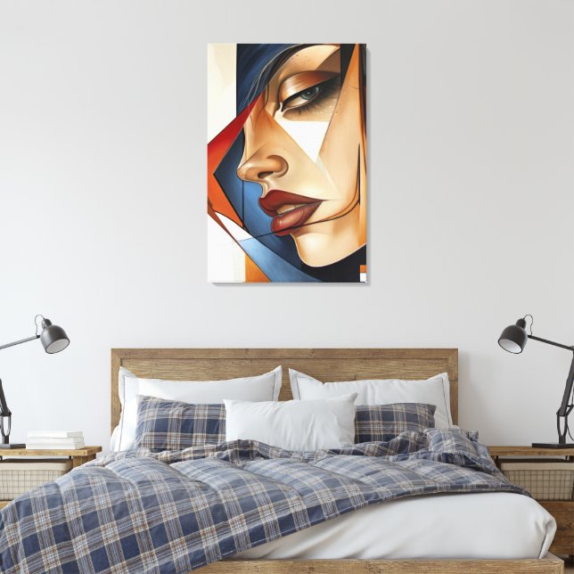 Surreal Femininity Leinwanddruck (Insitu (Schlafzimmer))