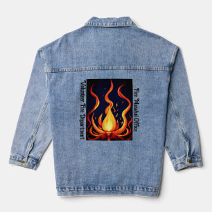 Surreal Flame Vector Art - 4K Render for - - Jeansjacke