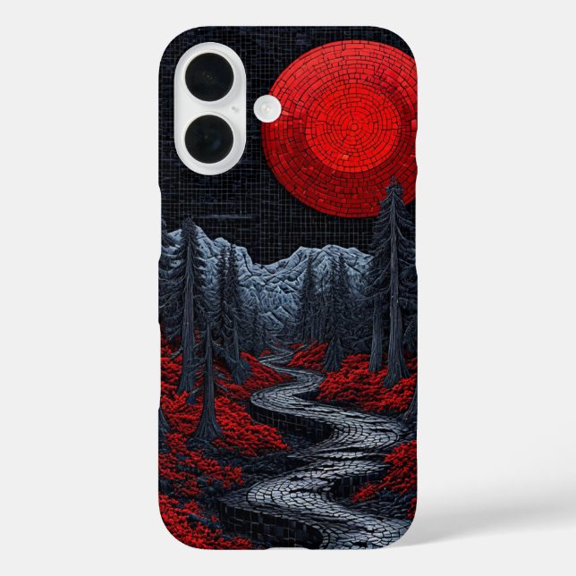 Surreal Forest Landscape Case-Mate iPhone Hülle (Rückseite)