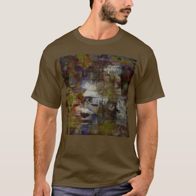 Surreal-Geistermaske T-Shirt (Vorderseite)