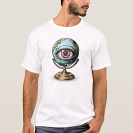 Surreal Globe Vision - Das Auge der Wahrnehmung T-Shirt