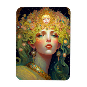 Surreal Goddess Fantasy Art Magnet
