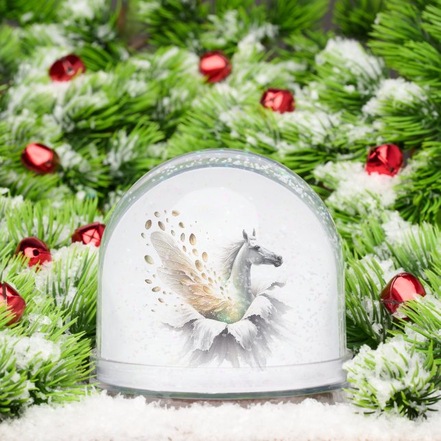 Surreal Horse: Grace and Power in a Dreamlike Form Schneekugeln (Weihnachten)