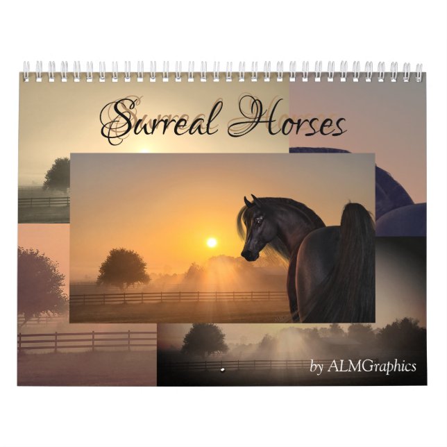Surreal Horses 2.0 - anpassbar Kalender (Titelbild)