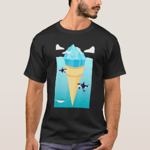 Surreal Ice Creme Iceberg Ice T-Shirt