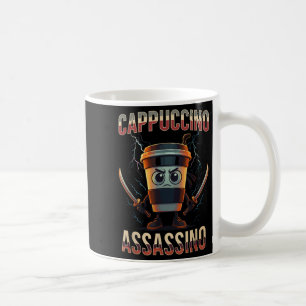 Surreal Italienisch Brainrot Cappuccino Inn Funny Kaffeetasse
