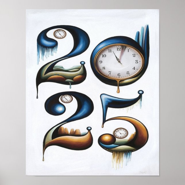 Surreal Jahr Poster (Vorne)