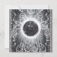 Surreal lackiertes kosmisches Fenster