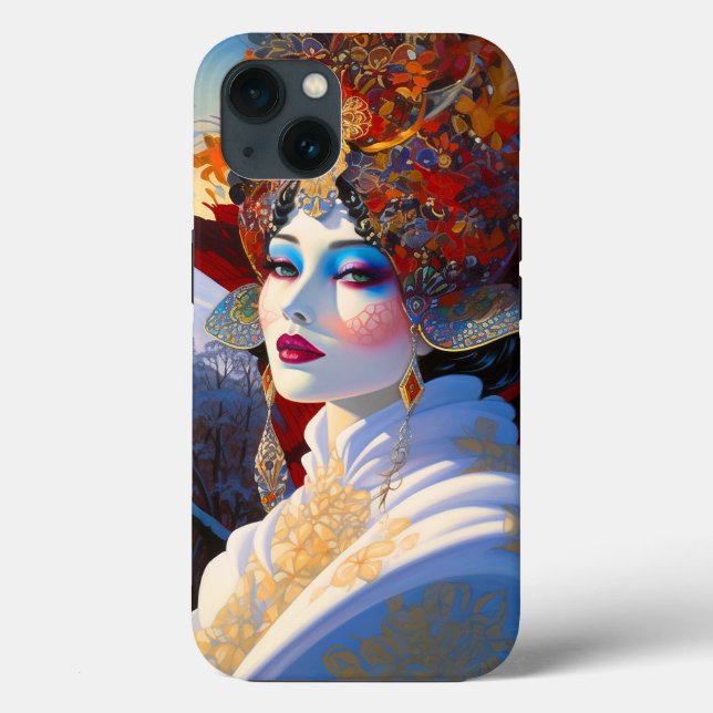 Surreal Lady Fantasy Art Case-Mate iPhone Hülle (Rückseite)