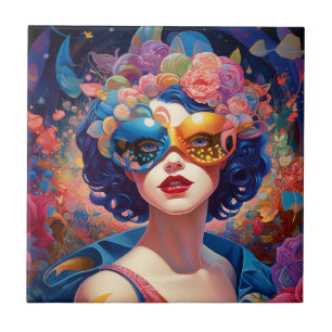 Surreal Lady Fantasy Art Fliese