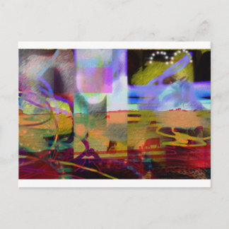 Surreal Landscape # 1 Postkarte
