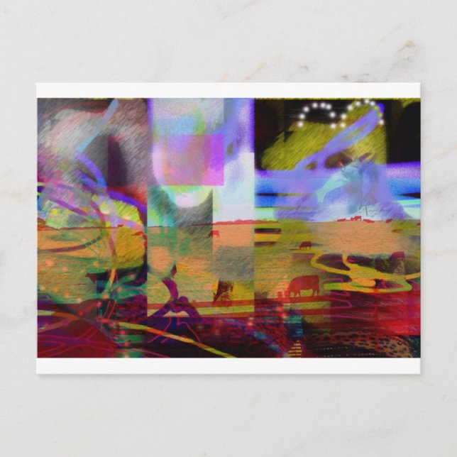 Surreal Landscape # 1 Postkarte (Vorderseite)