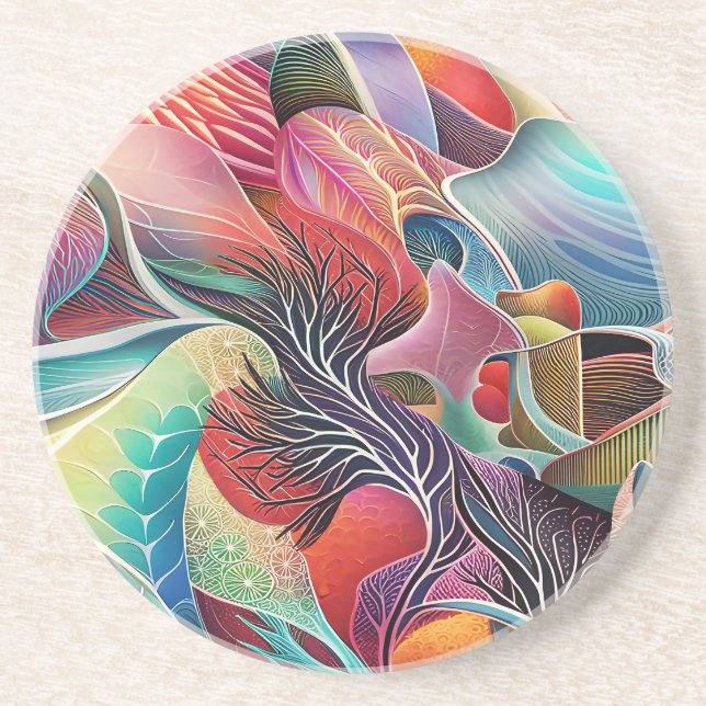 Surreal Landscape Getränkeuntersetzer (Vorne)