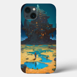 Surreal Landscape Towering City Fantasy Art Case-Mate iPhone Hülle