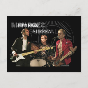 surreal Mann raze Band Postcard Postkarte