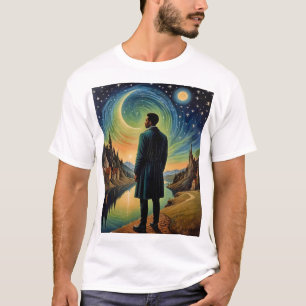 Surreal Night Sky Visionary Art Ästhetischer T - S T-Shirt