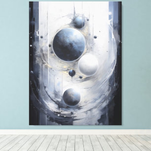 Surreal Orbit Leinwanddruck