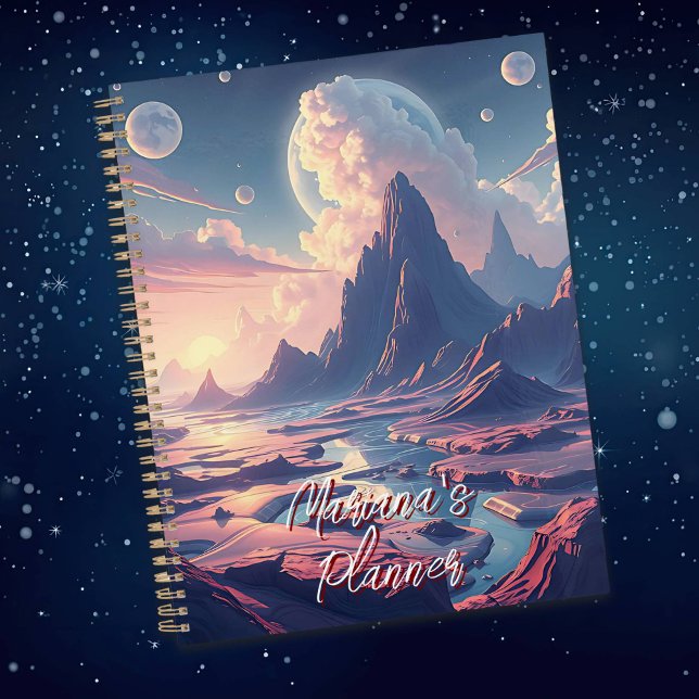 Surreal Otherworld Landscape Personalisiert Planer (Von Creator hochgeladen)