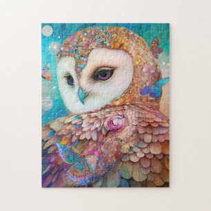 Surreal Owl Fantasy Art Puzzle