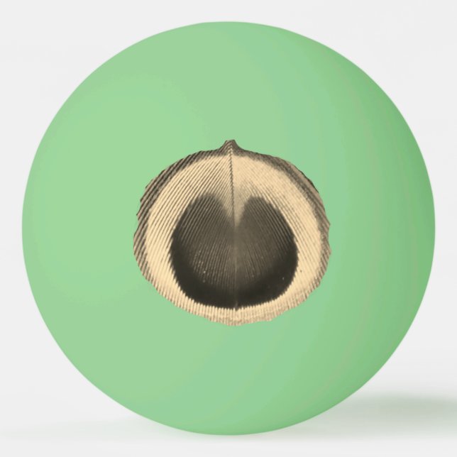 Surreal Peacock Eye Ping Pong Ball Tischtennisball (Vorderseite)