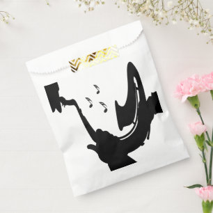 Surreal Saxophon Play Geschenktütchen