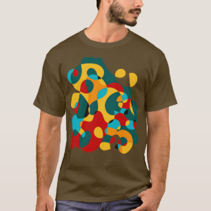Surreal Shapes Miro Inspiriert 12 T-Shirt