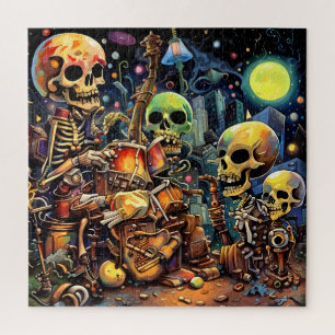 Surreal Skelette I Puzzle
