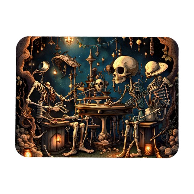 Surreal Skelette III Magnet (Horizontal)
