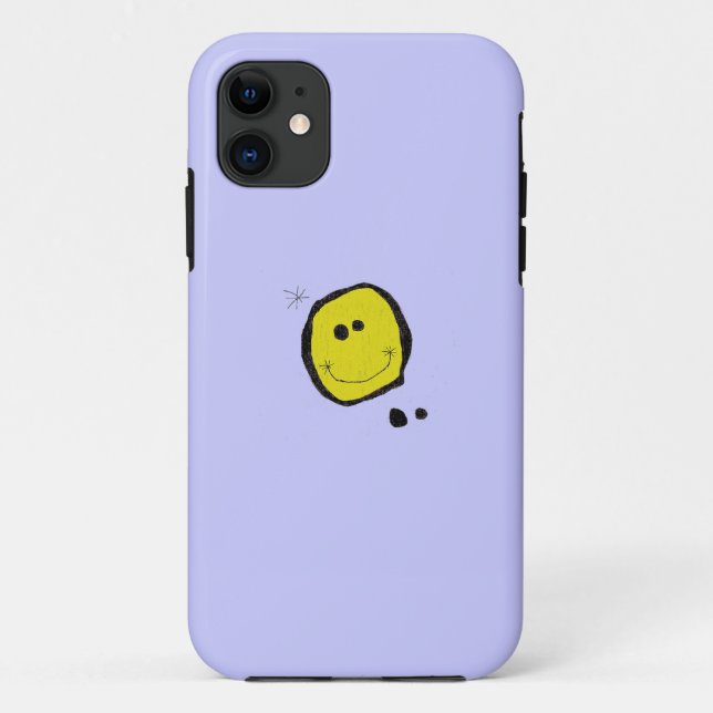 Surreal Smiley iPhone Case (Rückseite)