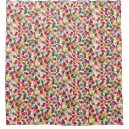 Surreal Spritzer und Handdruckduschvorhang Duschvorhang