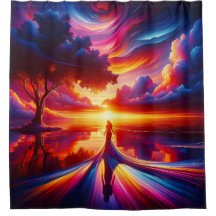 "Surreal Sunset Silouhette"