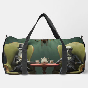 Surreal Tea Zeit auf der seltsamen Seite. 8 Duffle Bag
