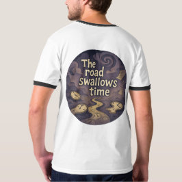 Surreal Time Vortex Graphic T - Shirt