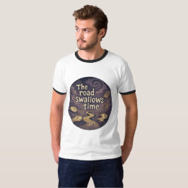 Surreal Time Vortex Graphic T - Shirt