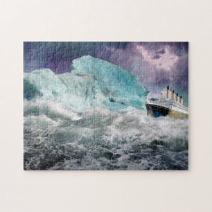 Surreal Titanic und Iceberg Puzzle