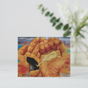 Surreal Verschmutzen Sie nicht unsere öffentlichen Postkarte