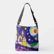 Surreal Village Cross-Body-Tasche