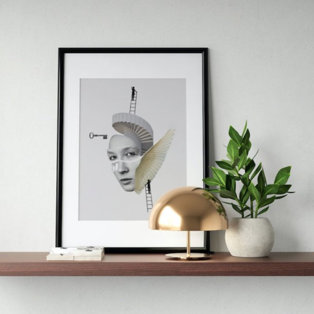 Surreal Vintage verrückte Kunst Poster (Von Creator hochgeladen)