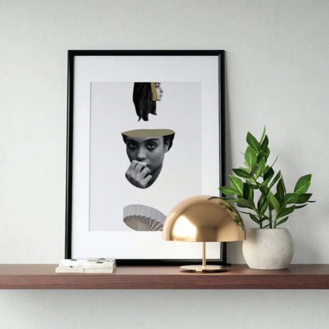 Surreal Vintage verrückte Kunst Poster (Von Creator hochgeladen)