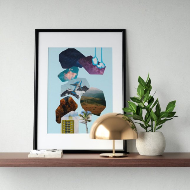 Surreal Vintage verrückte Kunst Poster (Von Creator hochgeladen)