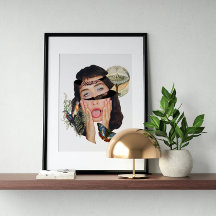 Surreal Vintage verrückte Kunst