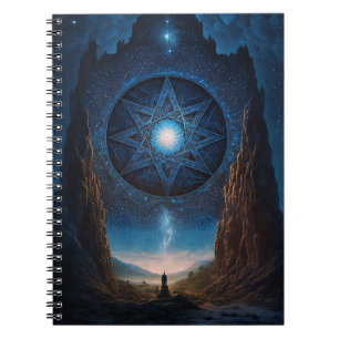 Surreal Visionary Landscape Art Notebook Notizblock