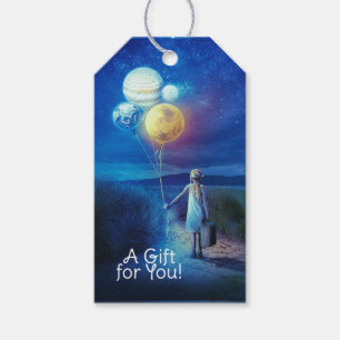 Surreal zieht in ihre Zukunft Geschenkanhänger