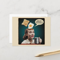 Surreale Eier zum Frühstück, in dieser Wirtschaft